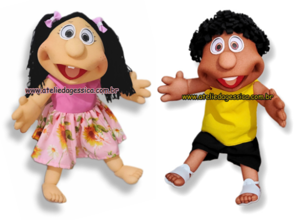 Raquel e Samuel - 55cm