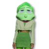 Cabeção verde - modelo de vestir - Imagem 3