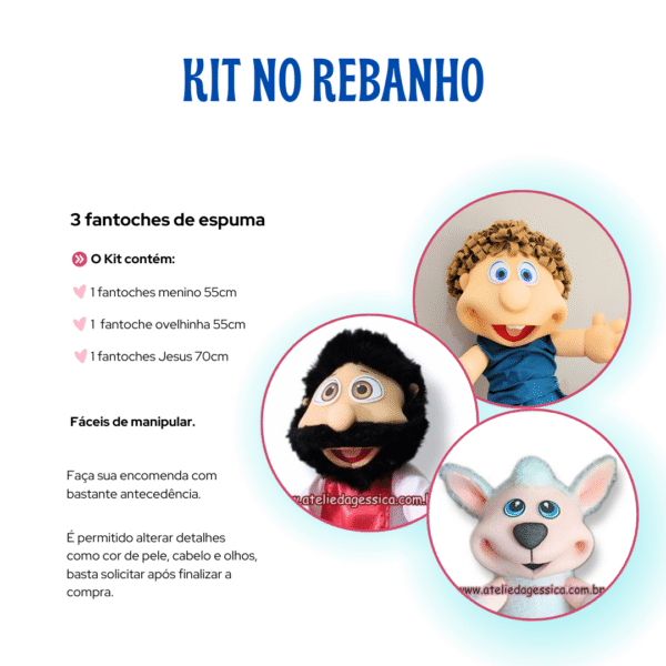 Kit Fantoches - Rebanho